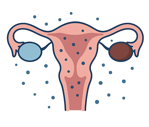 Illustration of LAPAROSCOPIC TREATMENT OF ENDOMETRIOSIS